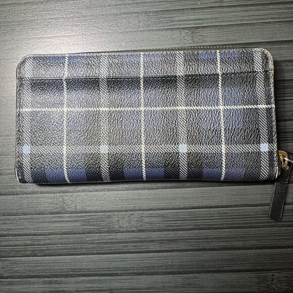 Kate Spade Flannel Long wallet - Picture 2 of 6